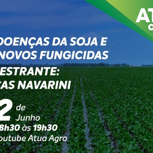 Atua Agro lança hoje (22), dois novos fungicidas em evento online com sorteio de brindes: participe