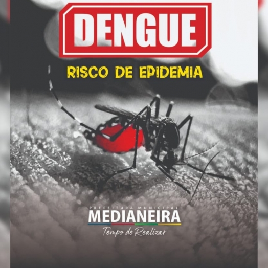 Aumento no número de focos aponta situação de alerta para epidemia de Dengue