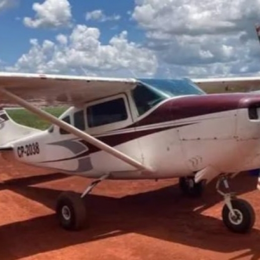 Avião apreendido no Paraguai era utilizado para trazer cocaína ao Brasil