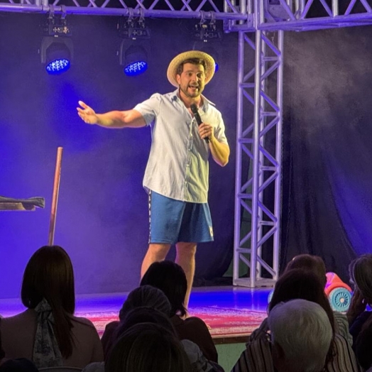Badin - O Colono, realiza show dedicado aos Clubes de Mães de Santa Helena