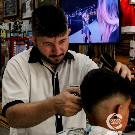 Barbearia do Jeff em Santa Helena deixa você no estilo para as festas de fim de ano