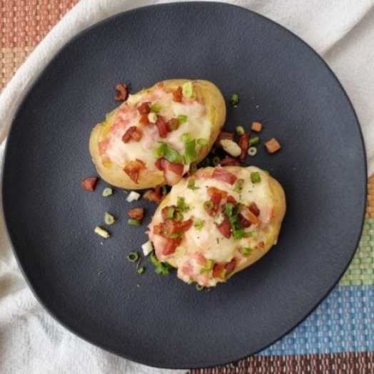 Batata recheada simples