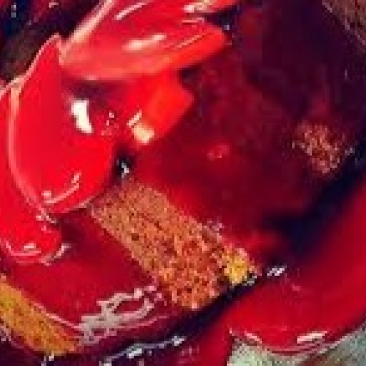 Bolo de maçã do amor