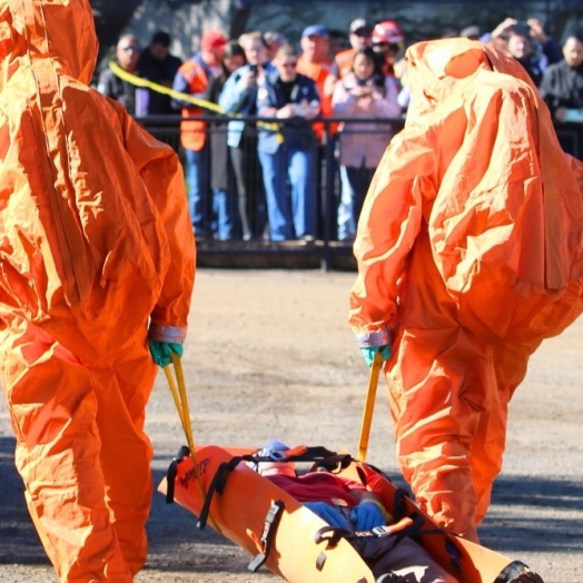 Bombeiros Civis de Itaipulândia participam de treinamento de em Foz do Iguaçu