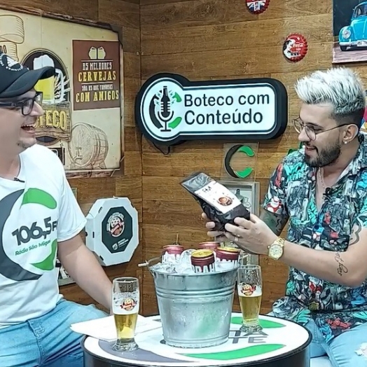 Boteco com Conteúdo Ep. 22 - Convidado cantor Fábio Mahan