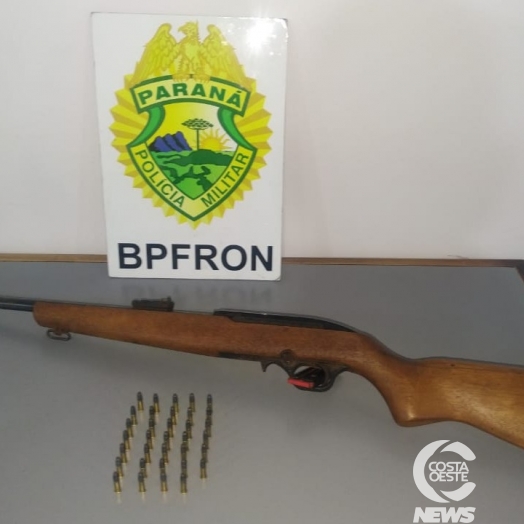 BPFRON apreende arma de fogo durante abordagem em Pato Bragado
