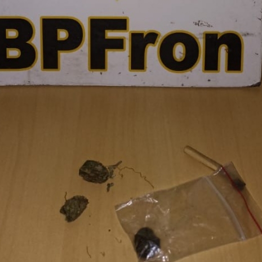 BPFRON apreende droga em Céu Azul