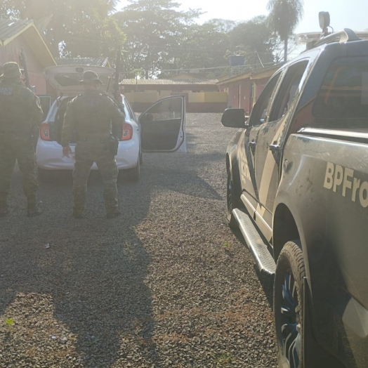 BPFRON prende em Guaíra homem por suspeita de duplo homicídio em Caçador-SC