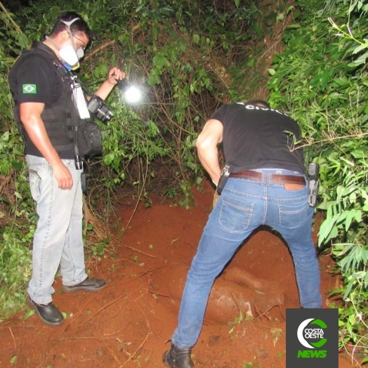 Cadáver localizado no interior de Santa Helena era de homem foragido da justiça; delegado fala sobre investigação