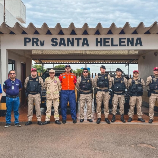 Campanha Maio Amarelo inicia em Santa Helena com blitz educativa