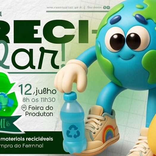 Campanha Recicla SMI de julho será realizada neste sábado (12)