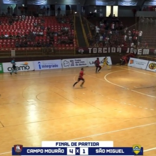 Campo Mourão vence São Miguel por 4 a 1 pela Série Ouro do Paranaense