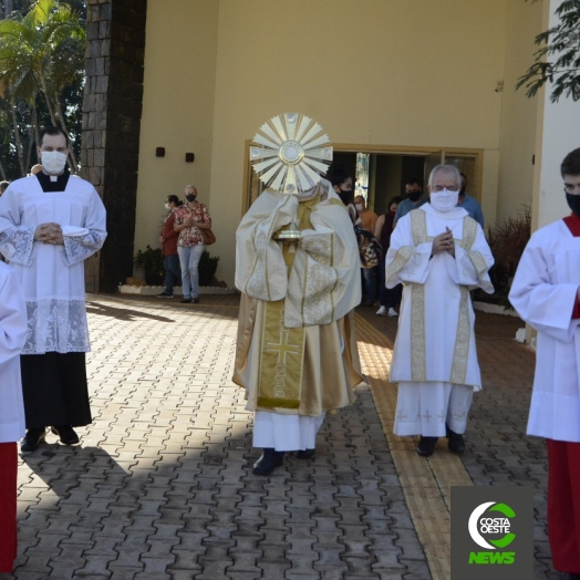 Celebrações de Corpus Christi em Medianeira mostrou a fé dos católicos