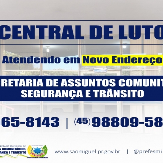 Central de Luto de São Miguel do Iguaçu está atendendo em novo endereço