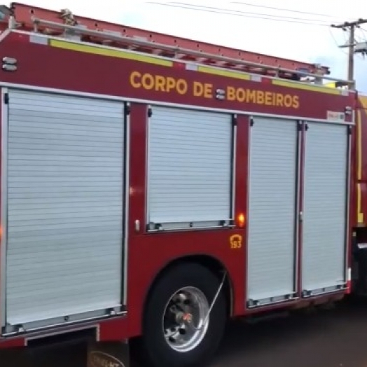 Ciclista fica ferido em acidente na marginal da rodovia BR-277