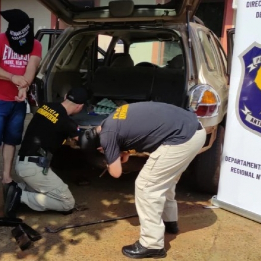 Ciudad del Este: Apreendem 133 quilos de maconha que tinha como destino o Brasil