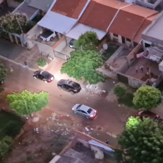 Com apoio de helicóptero, PF e BPFron prendem traficante em Marechal Rondon