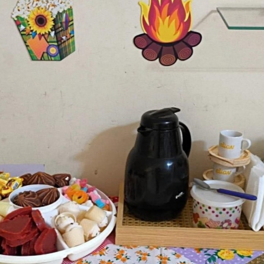 Comércio de São Miguel enfeitado com decorações juninas de 22 a 27 de junho