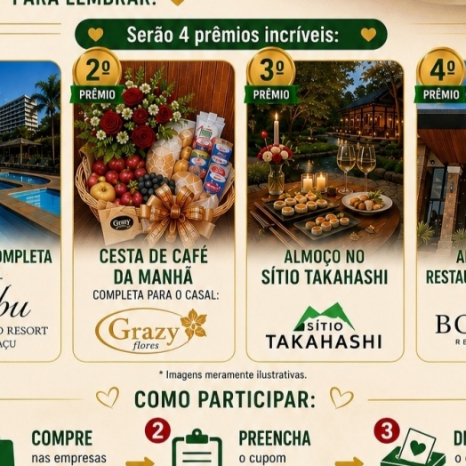Compre no comércio local e participe da Campanha do ‘Dia dos Namorados’ da Acismi