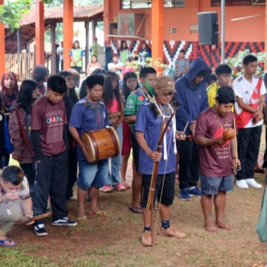 Comunidade Tekohá Ocoy realiza abertura da 23º Semana Cultural Indígena