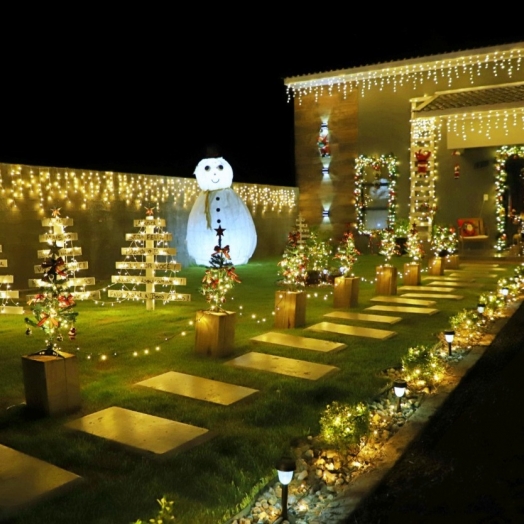 Concurso Vitrine Natalina em Itaipulândia: Magia do natal ilumina cidade e comunidades do interior