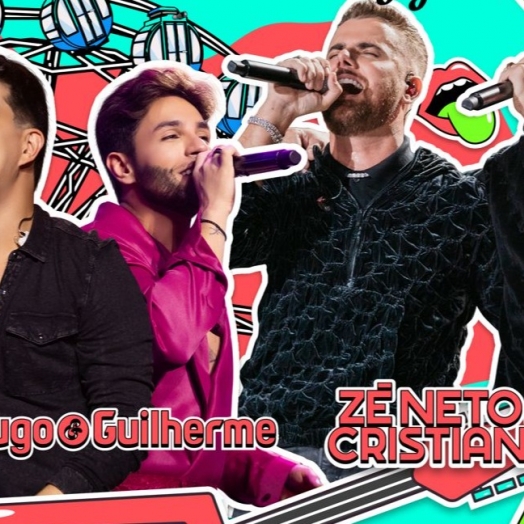 Confirmado Ze Neto e Cristiano e Hugo e Guilherme na Fespop Festival