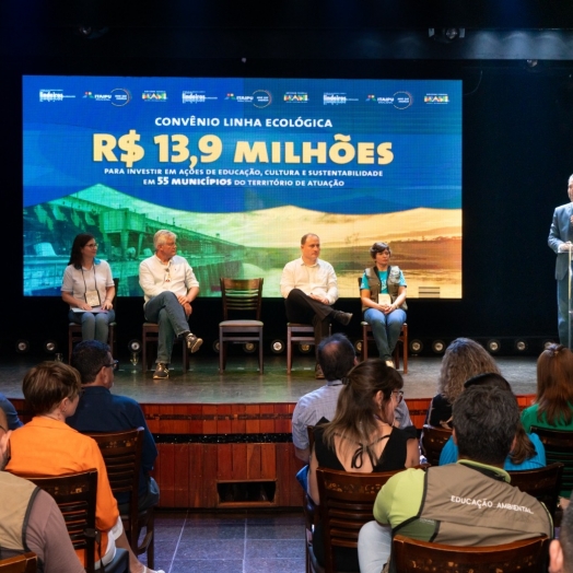 Convênio Linha Ecológica da Itaipu dobra para R$ 13,9 milhões os investimentos em educação e cultura na região
