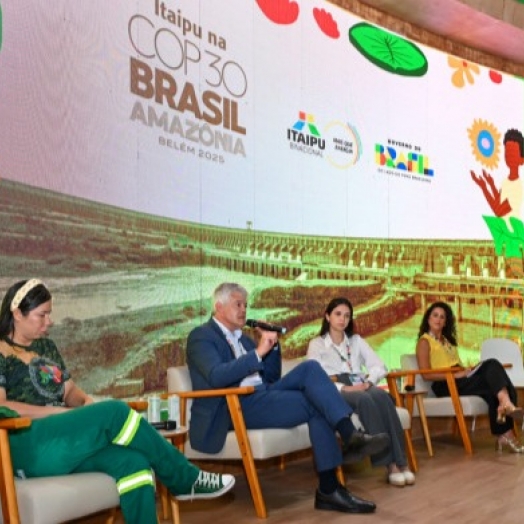 COP30: Itaipu apresenta modelo para cidades resilientes baseado em inclusão social e economia circular