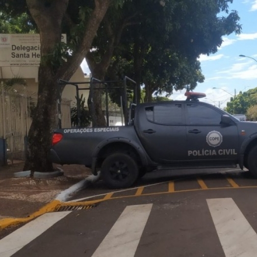 COPE e PC cumprem mandado de prisão em Santa Helena