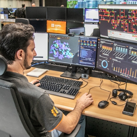 Copel e Simepar desenvolvem sistema de inteligência artificial para prever desligamentos por temporais