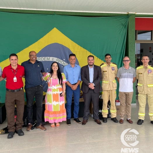 Corpo de Bombeiros de Medianeira recebe equipamentos novos e modernos