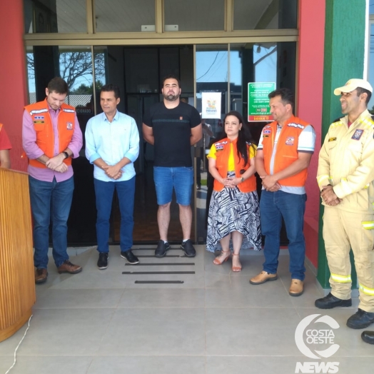 Corpo de Bombeiros e Defesa Civil de Medianeira recebem equipamentos