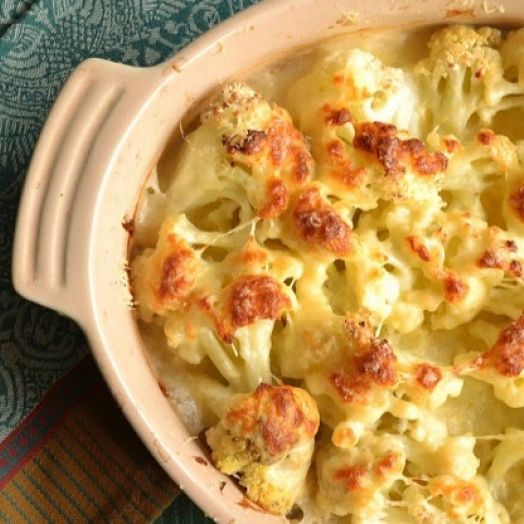 Couve-flor gratinada fácil