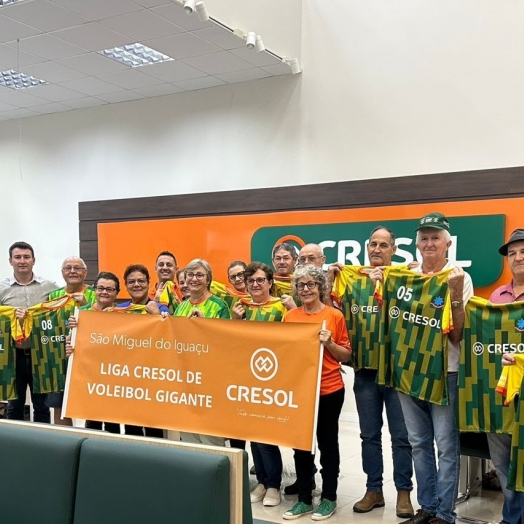 Cresol apoia o vôlei gigante em São Miguel do Iguaçu