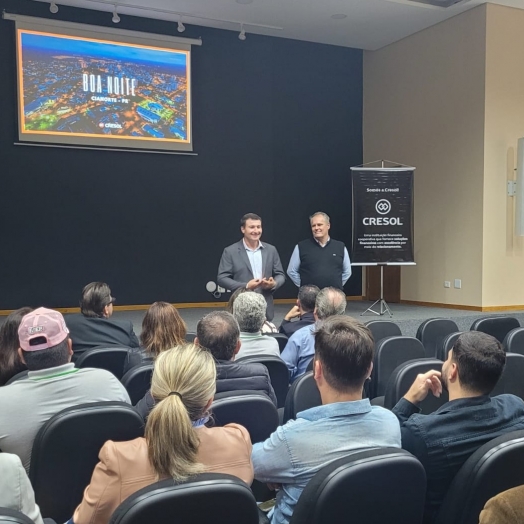 Cresol Conexão apresenta projeto de expansão à Cianorte, Noroeste do Paraná