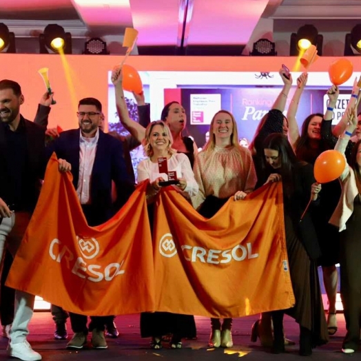 Cresol é eleita a melhor empresa para trabalhar no Paraná
