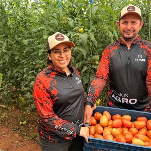 Cresol oportuniza recomeço para casal que encontrou no campo um novo caminho
