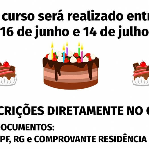 Curso de doces para festa é ofertado gratuitamente em Serranópolis do Iguaçu