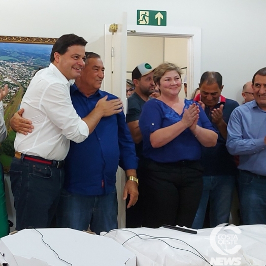 Deputado Federal Sandro Alex visita São Miguel do Iguaçu para ver andamento das obras da PR 497