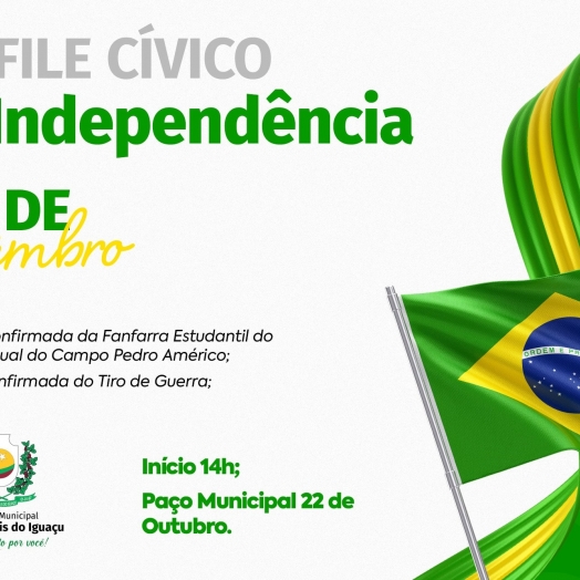 Desfile cívico da independência será realizado em Serranópolis do Iguaçu