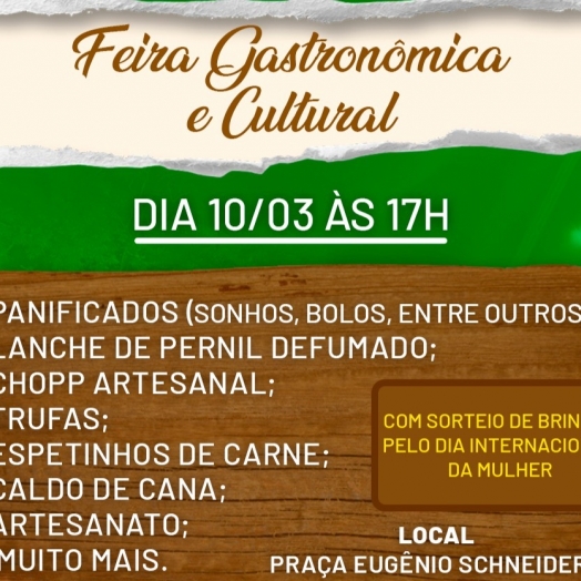 Domingo ocorre a 1ª Feira Gastronômica e Cultural de 2024 em Missal