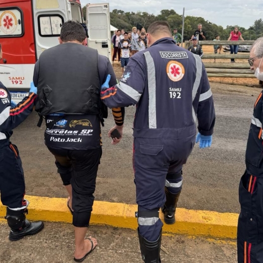 Duas vítimas de acidente náutico em Santa Helena são resgatadas; uma segue desaparecida