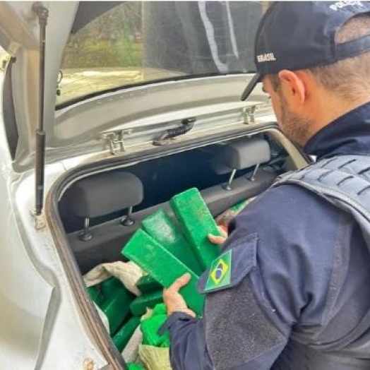 Dupla carrega maconha e skunk em Santa Helena e acaba presa em Ponta Grossa