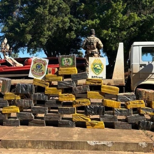 Em 15 dias do mês de julho, polícia apreende quase 5 toneladas de drogas em Santa Helena