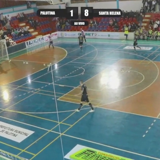 Em noite mágica, Santa Helena Futsal aplica 8x1 no Palotina