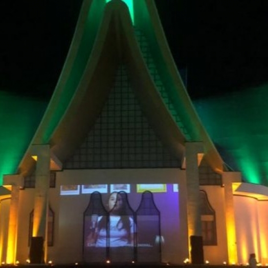 Encerramento de projeção do Natal de Luzes terá mensagem de esperança cantada por “vozes de Itaipu”
