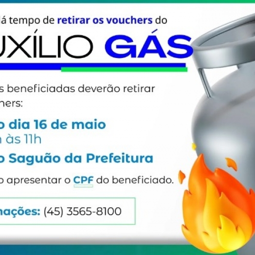 Entrega dos vouchers do programa ‘Auxílio Gás’ aos beneficiários que não retiraram será nesta sexta (16)