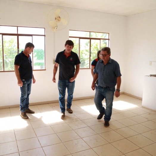 Equipe do Planejamento de Missal acompanha ampliação da subprefeitura no Distrito do Portão Ocoí