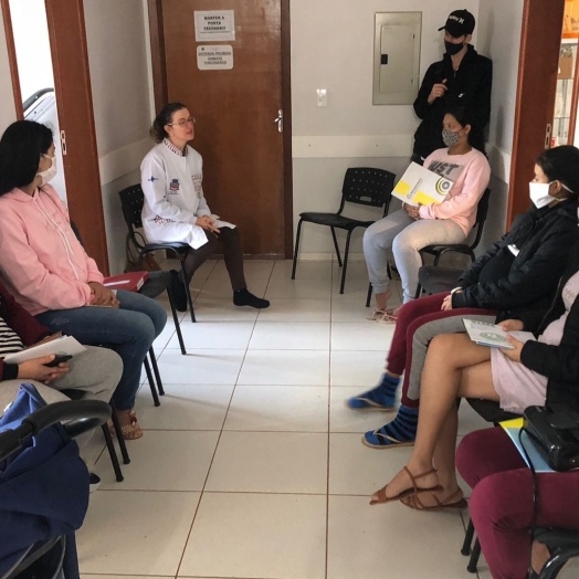 Equipe Multiprofissional de Medianeira iniciou as atividades com o Grupo de Gestantes do Itaipu