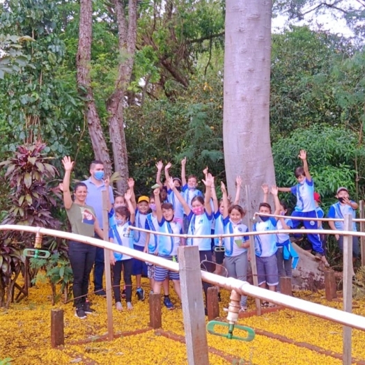 Escola Carlos Gomes e Secretaria de Meio Ambiente desenvolvem ação do Dia da Árvore em Itaipulândia